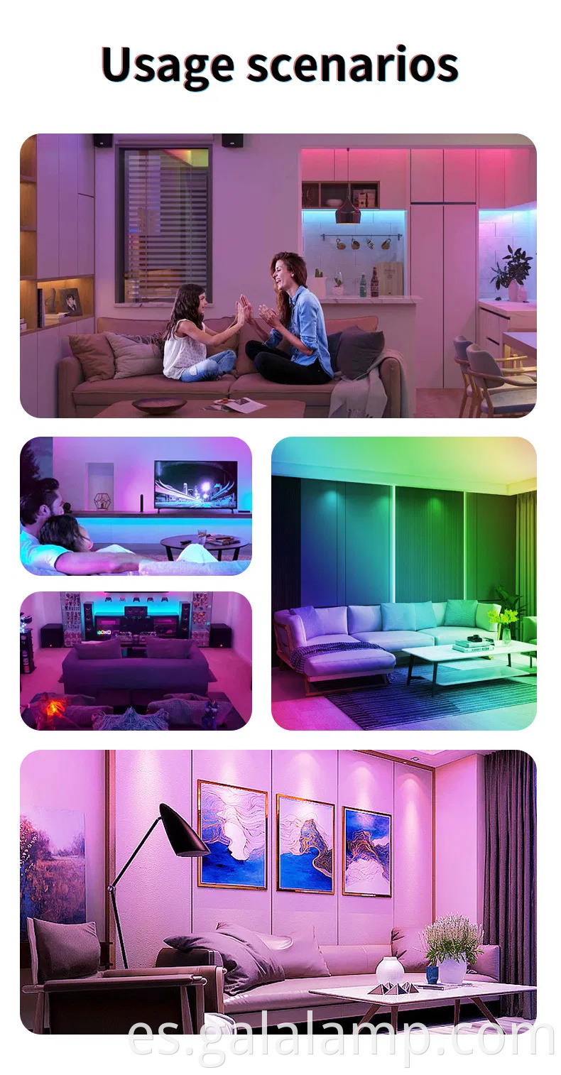 Smart RGBW Luz de techo dimmable con características de control remoto